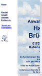 Mobile Screenshot of hardy-brueckner.de